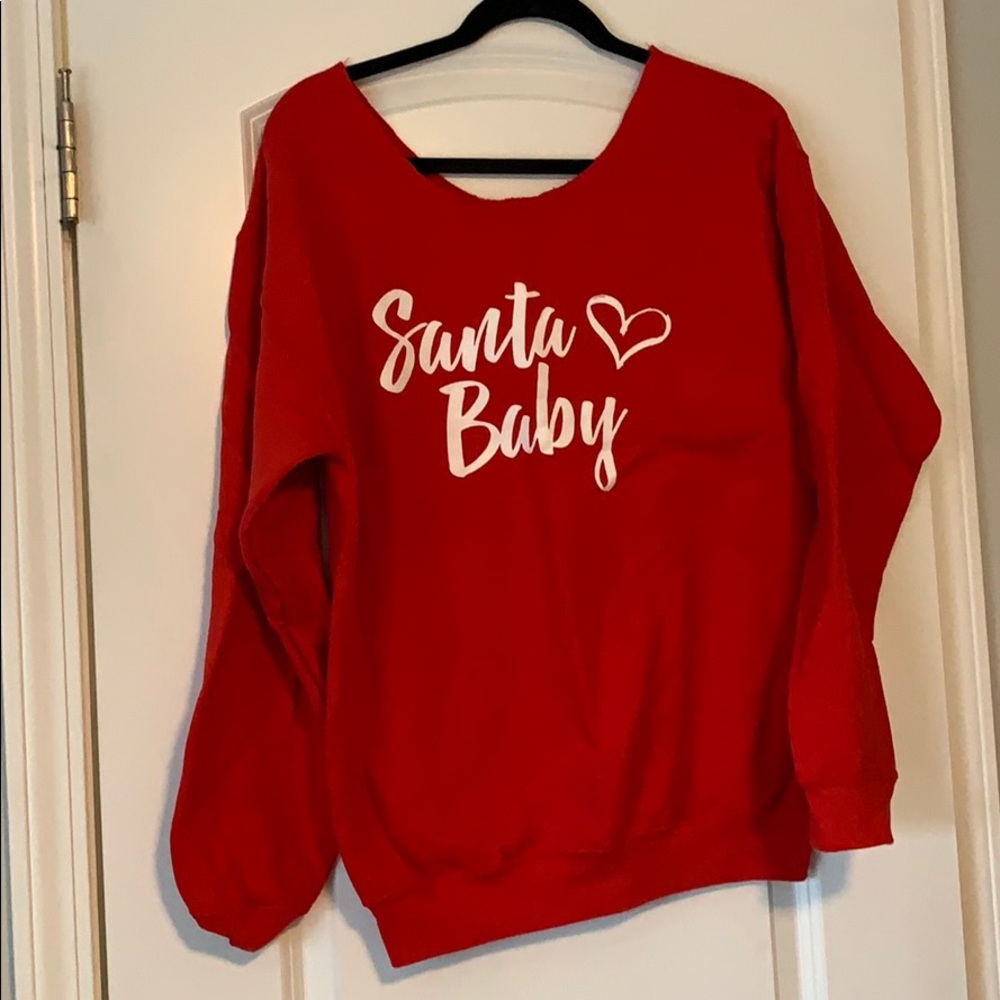 Santa baby sweatshirt